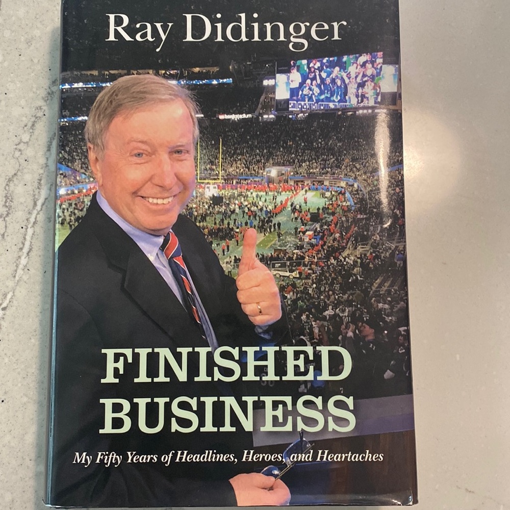 Unfinished Business hardcover book